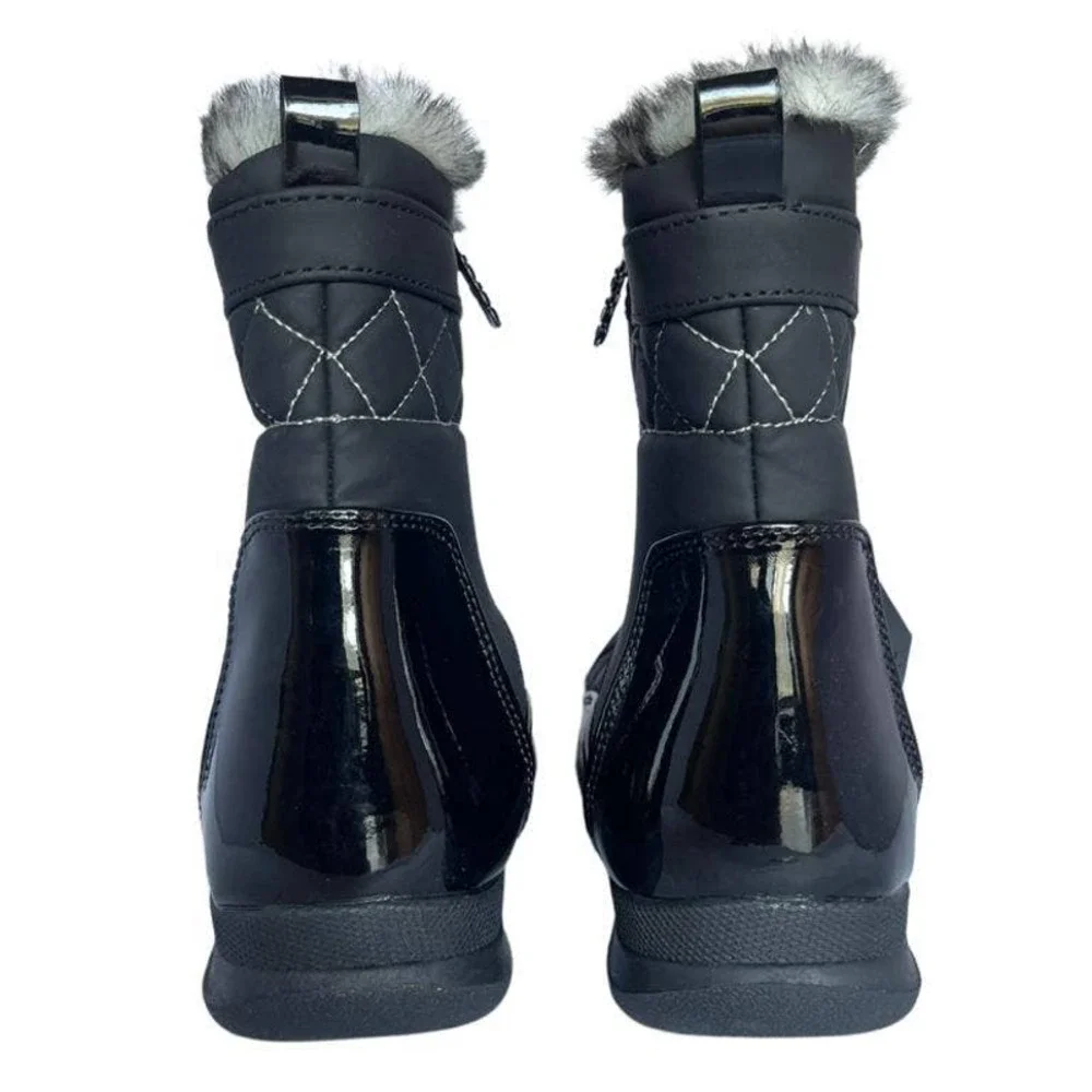 💎✨SALE✨💎 New in Box TOTES LISA Black Women's BOOTS - Picture 6 of 7